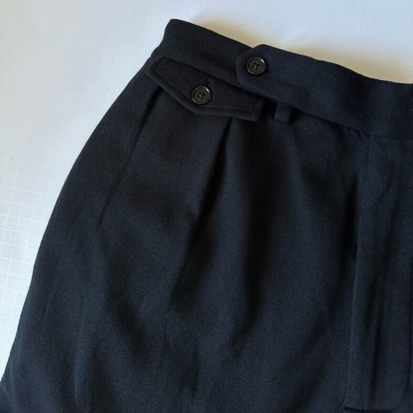 Ralph Lauren Purple Label Pleated Pants Black 34 US (Waist 32”) Made in Italy - Picture 10 of 16